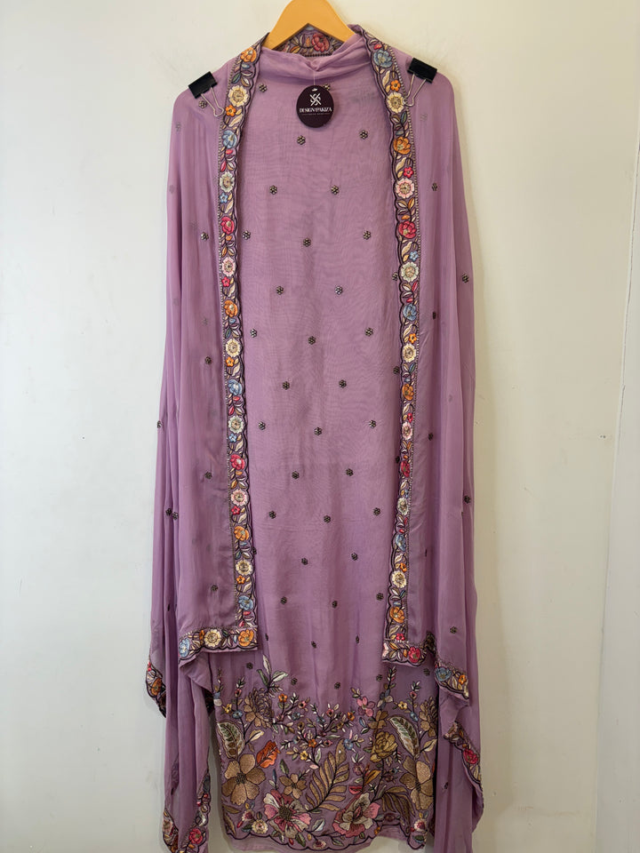 Siyara – Organza Suit with Heavy Embroidery