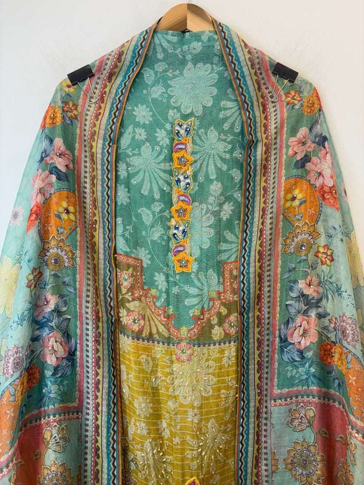 Zaymira – Mul Cotton Digital Handwork Suit