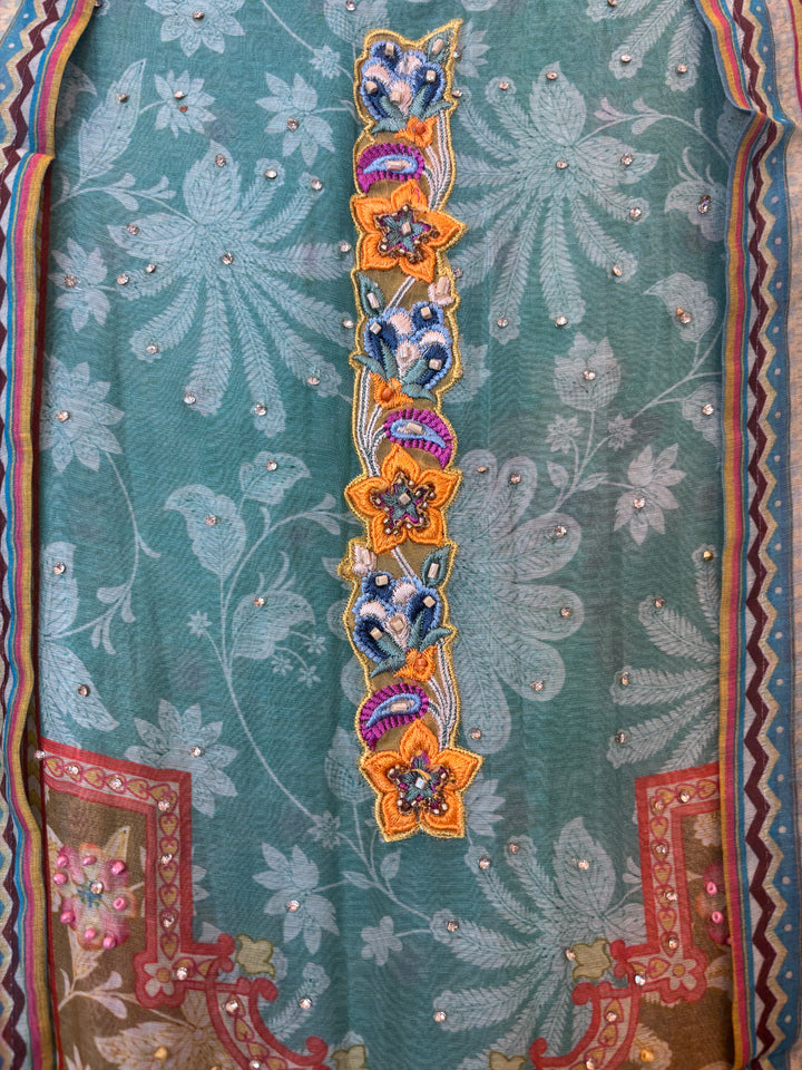 Zaymira – Mul Cotton Digital Handwork Suit
