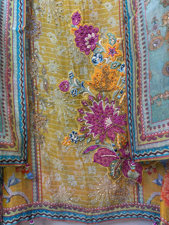 Zaymira – Mul Cotton Digital Handwork Suit