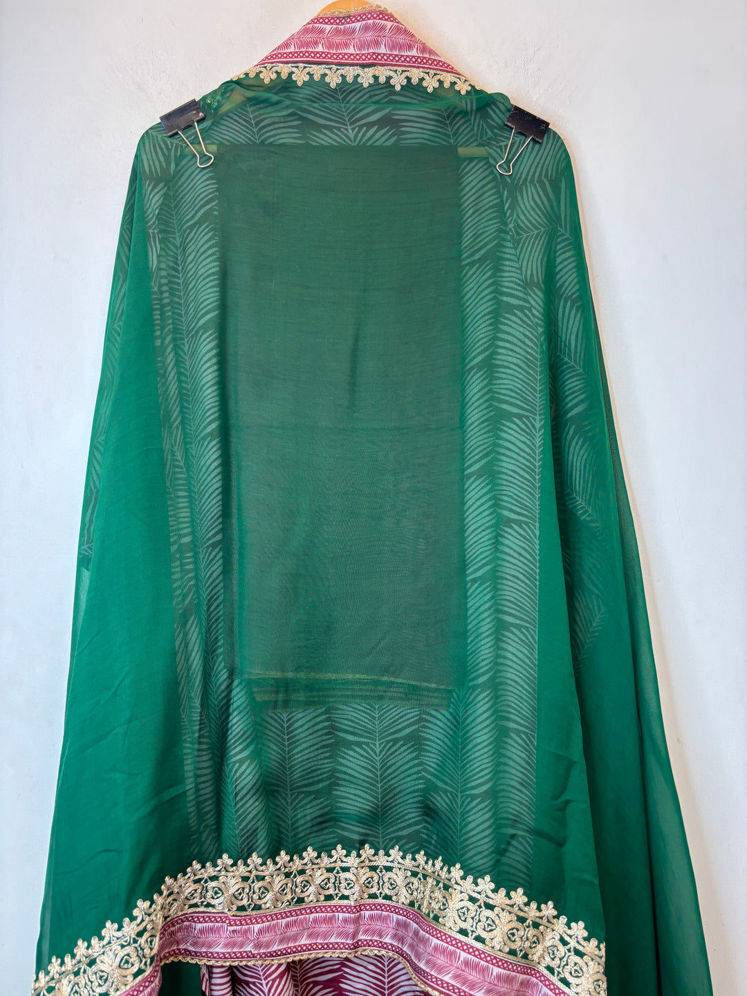 Opalina – Red Opara Silk Dori Work Suit