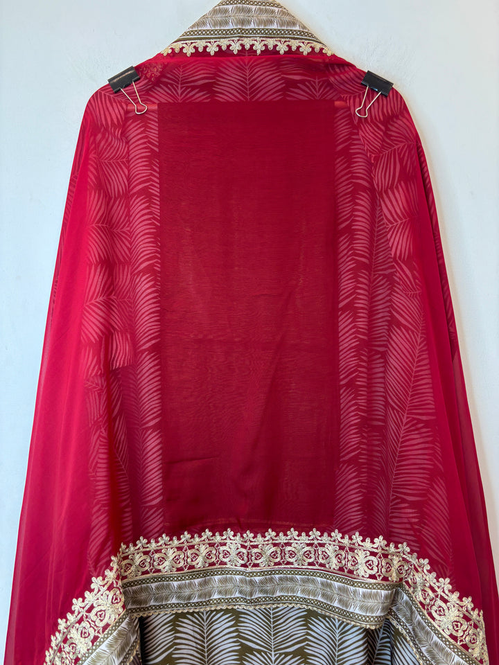 Opalina – Brown Opara Silk Dori Work Suit