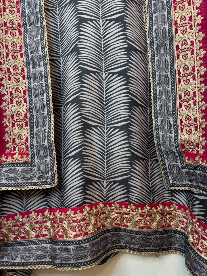 Opalina – Black Opara Silk Dori Work Suit
