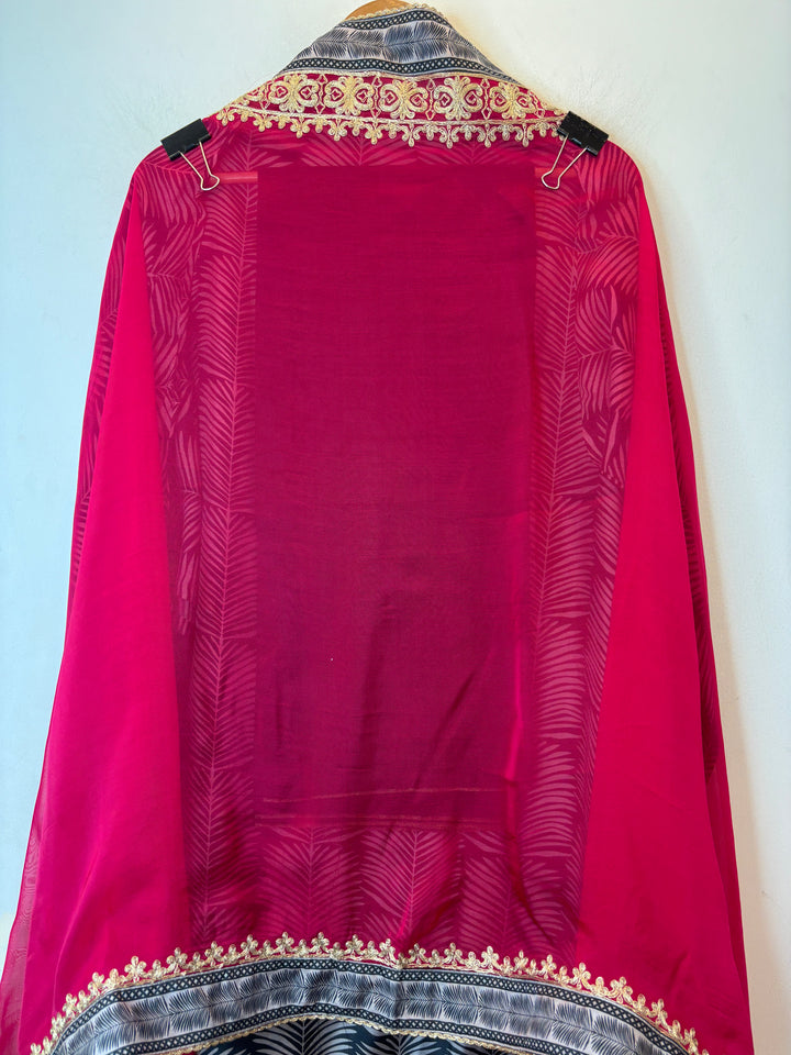 Opalina – Black Opara Silk Dori Work Suit