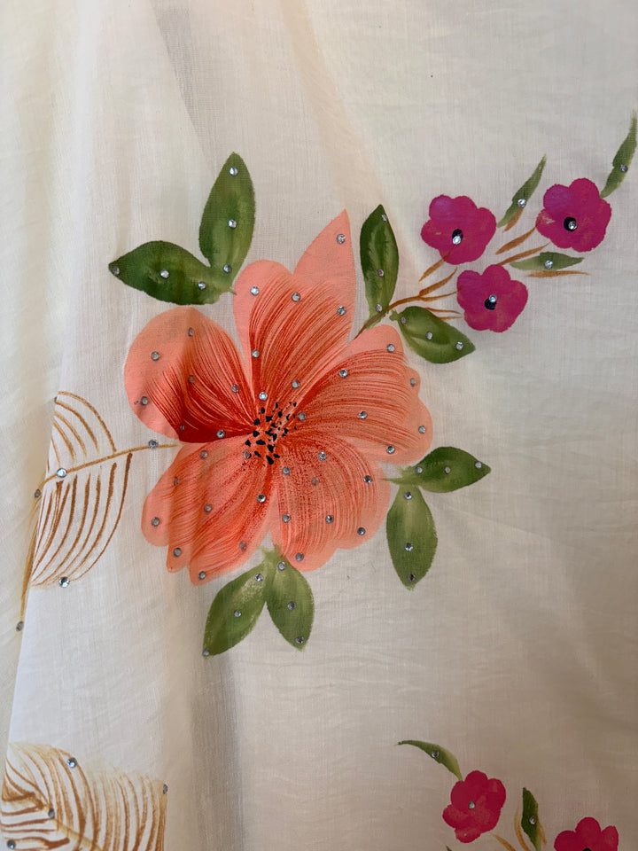 Pearlina – Mul Cotton Pearl Highlight Suit