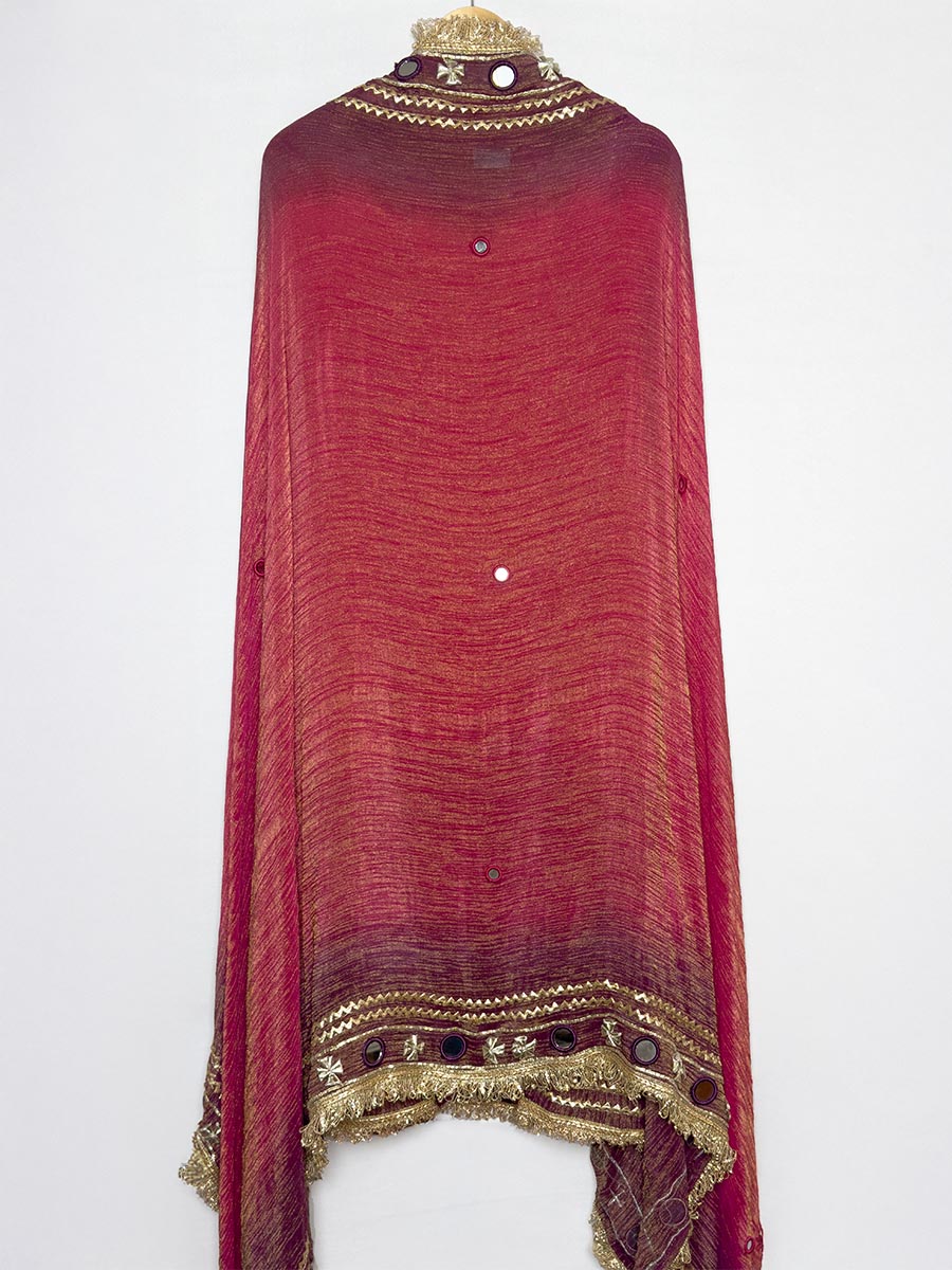 Ruby Flame Ombré Mirror &amp; Gotta Unstitched Set