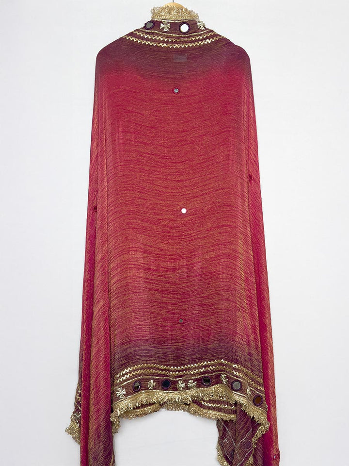 Ruby Flame Ombré Mirror &amp; Gotta Unstitched Set