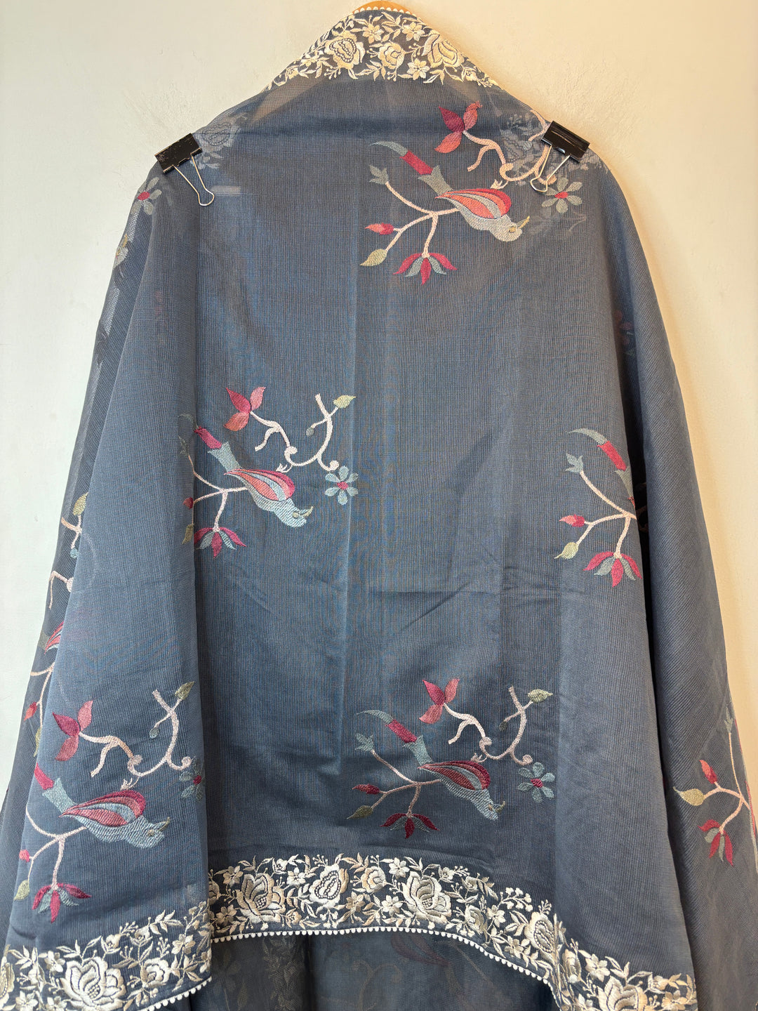 Roselle – Grey Kota Thread Garden Suit