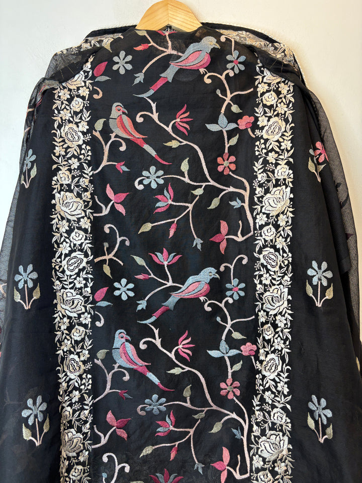 Roselle – Black Kota Thread Garden Suit