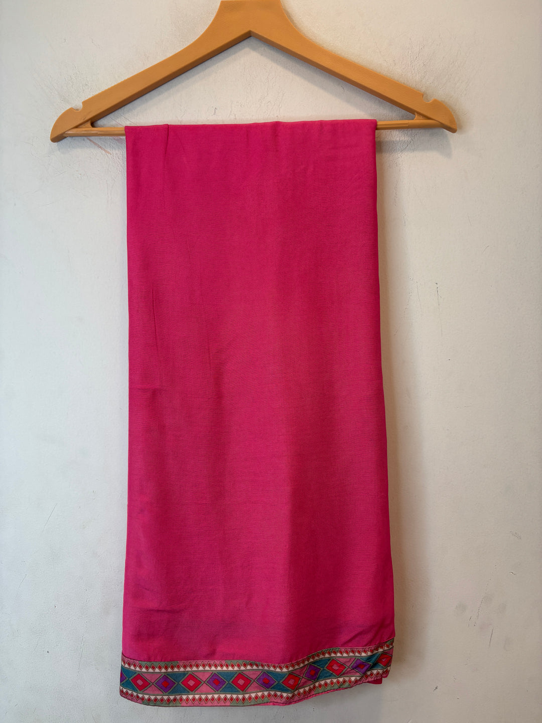 Ikkara – Pink Muslin Ikkat Pearl Suit