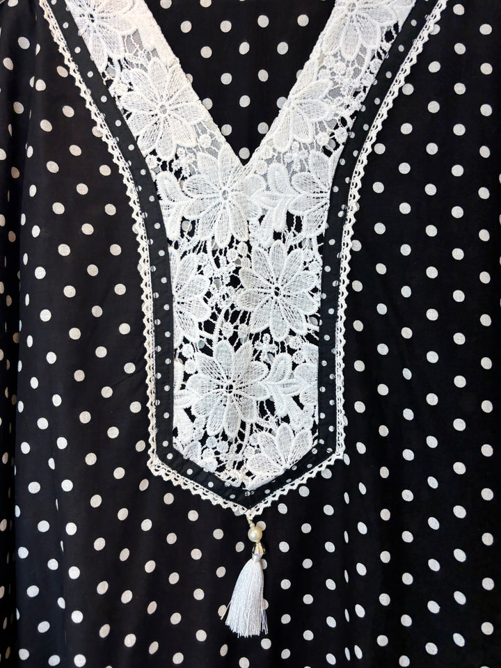 Polora – Cotton Polka Crochet Suit