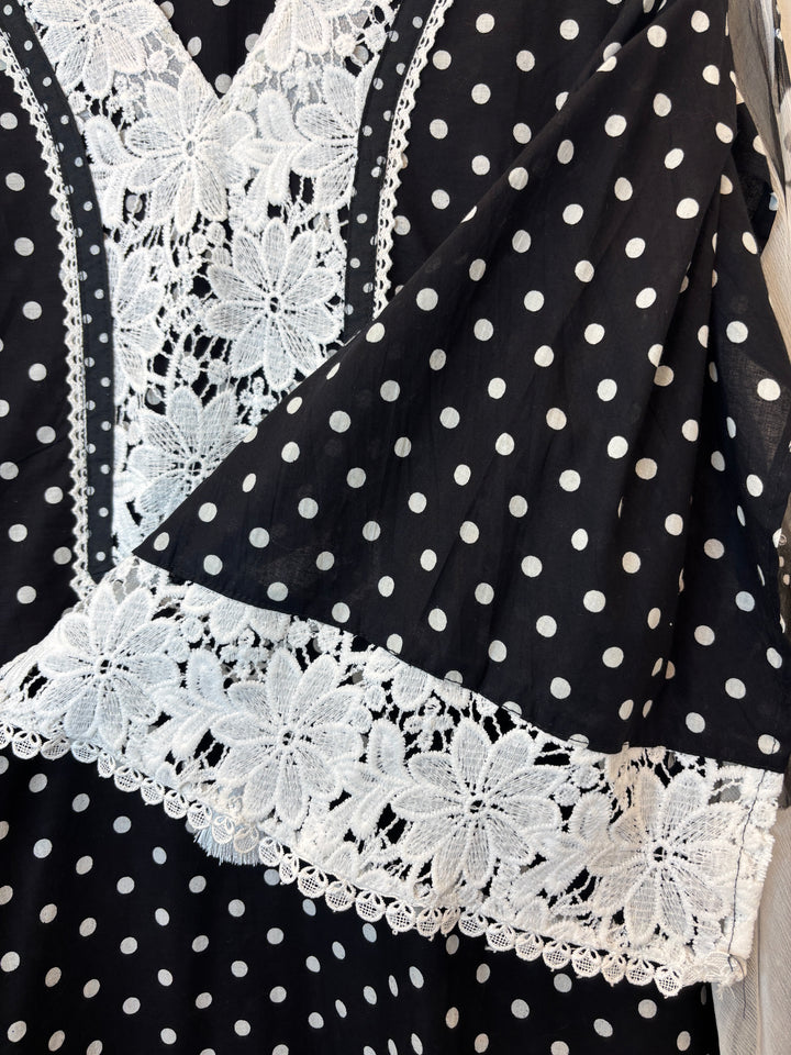 Polora – Cotton Polka Crochet Suit
