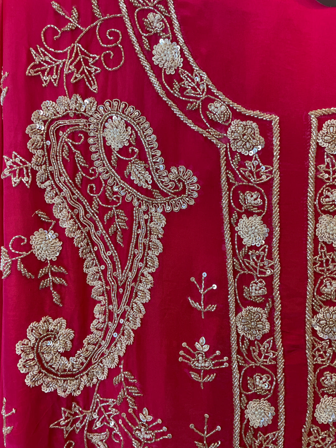 Seraya – Silk Organza Handworked Suit