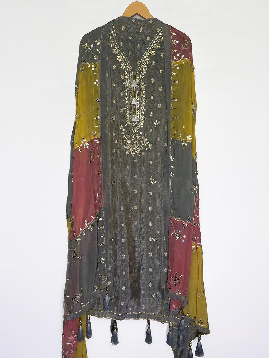 Noor – Banarsi Tissue Mirror Suit