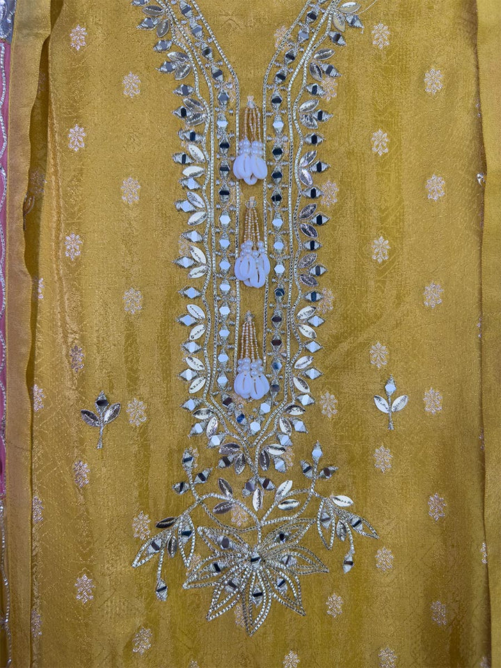 Sunena – Banarsi Tissue Mirror Suit