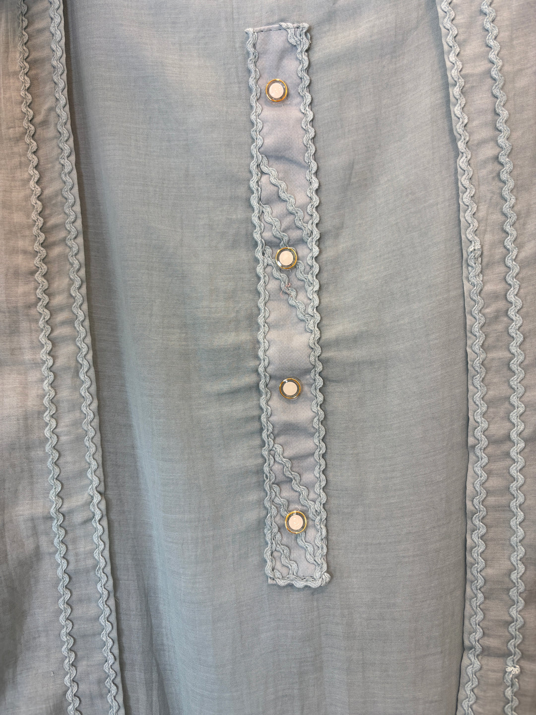 Florika – Grey Mul Cotton Mirror Crochet Suit