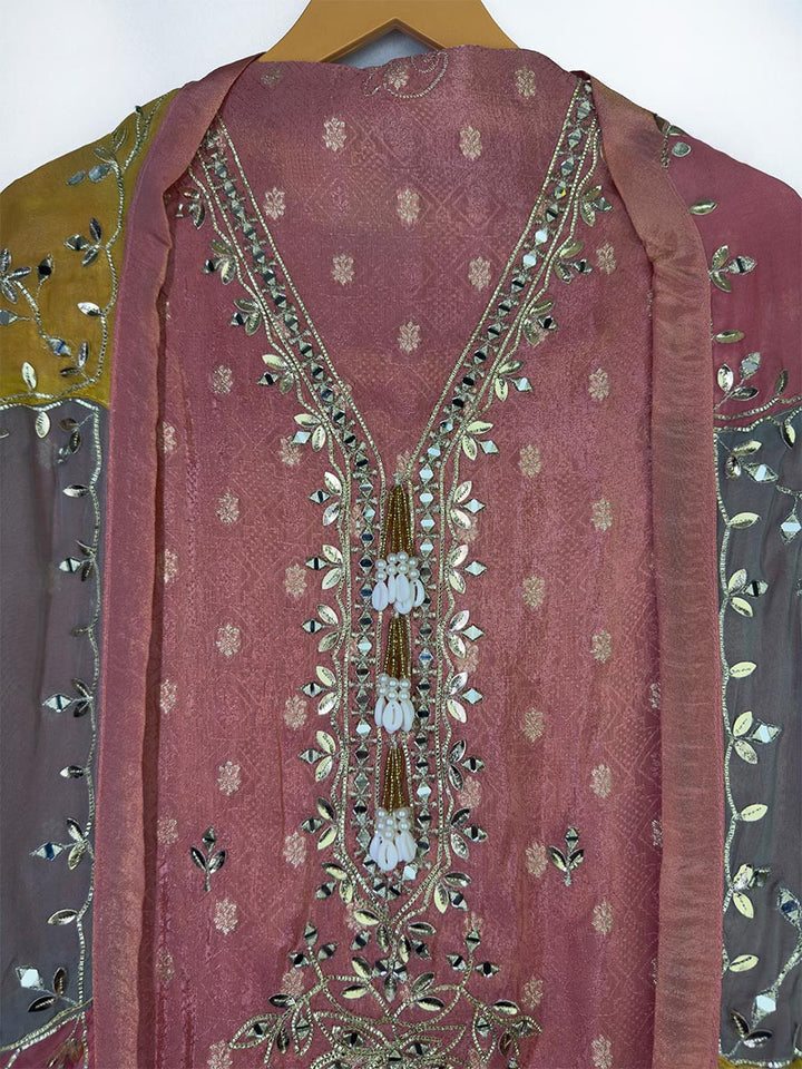 Zarmin – Banarsi Tissue Mirror Suit