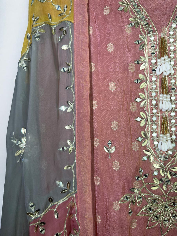 Zarmin – Banarsi Tissue Mirror Suit