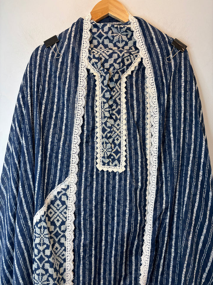 Zarisha – Mul Cotton Cutwork Print Suit