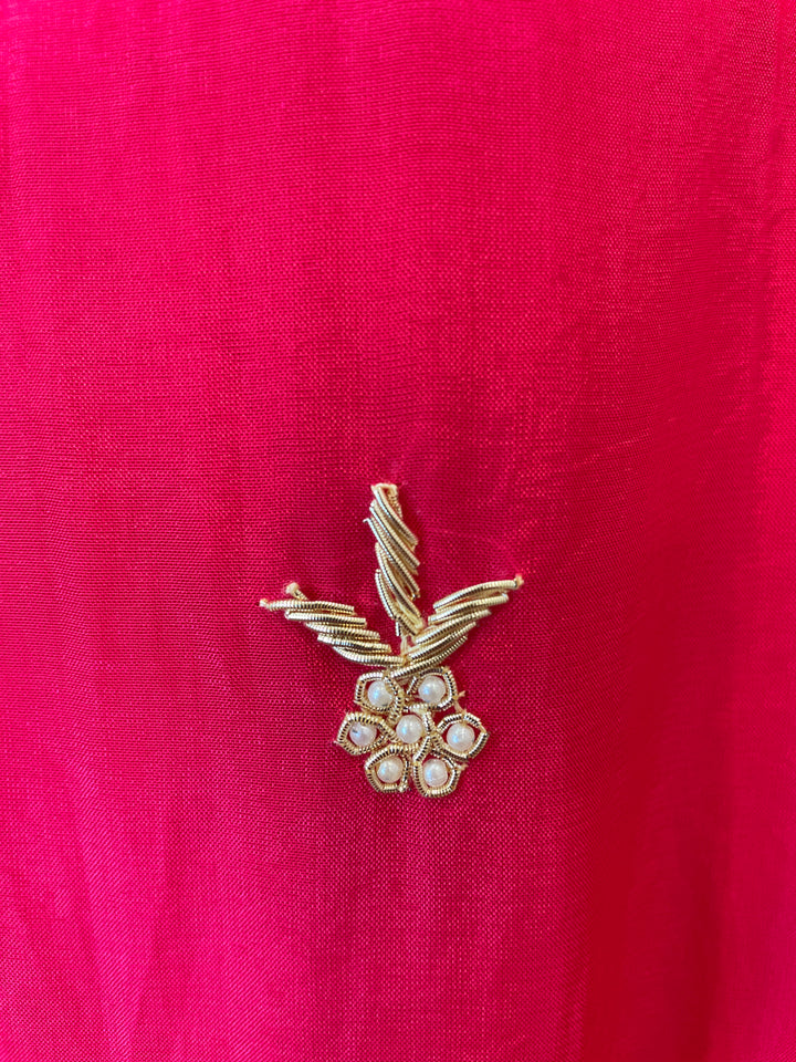 Mehrya – Silk Organza Suit with Heavy Handwork