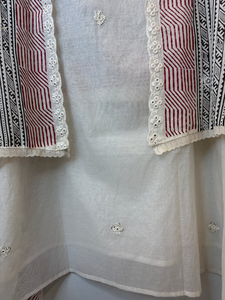 Mayurika – Chanderi Cotton Peacock Suit