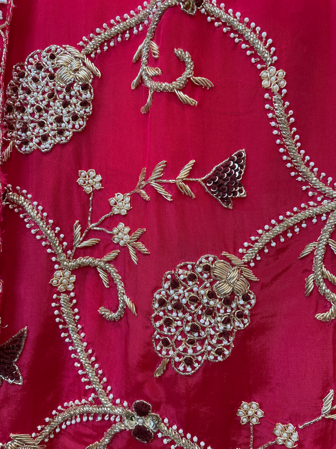 Mehrya – Silk Organza Suit with Heavy Handwork