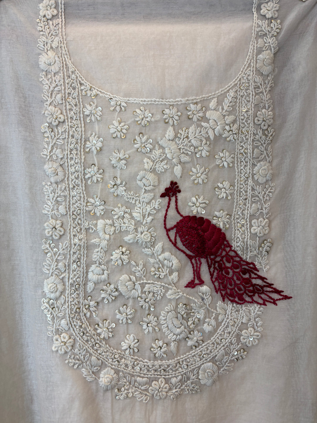 Mayurika – Chanderi Cotton Peacock Suit