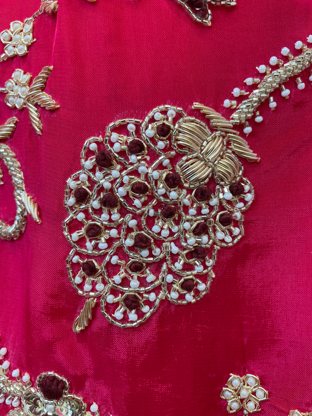 Mehrya – Silk Organza Suit with Heavy Handwork