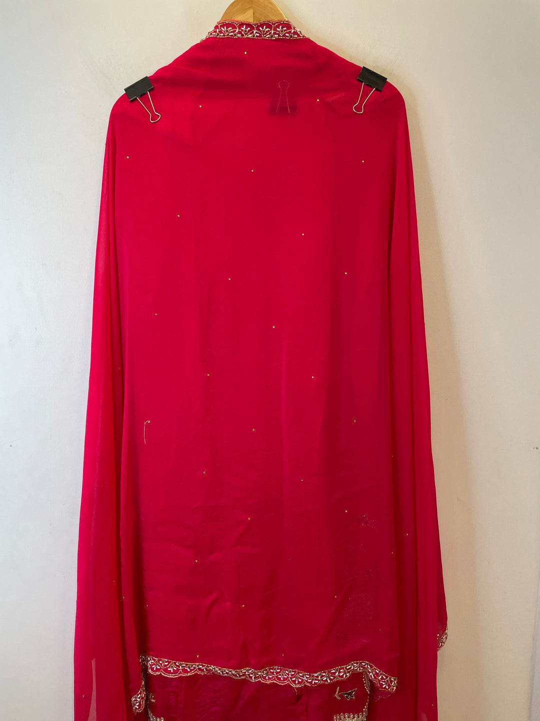 Mehrya – Silk Organza Suit with Heavy Handwork