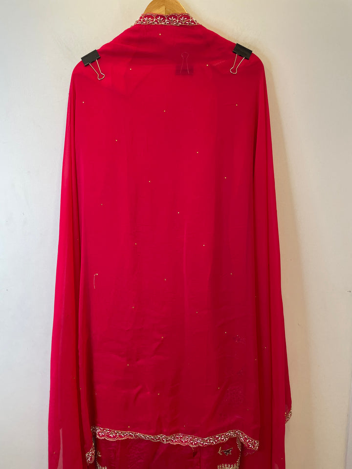 Mehrya – Silk Organza Suit with Heavy Handwork
