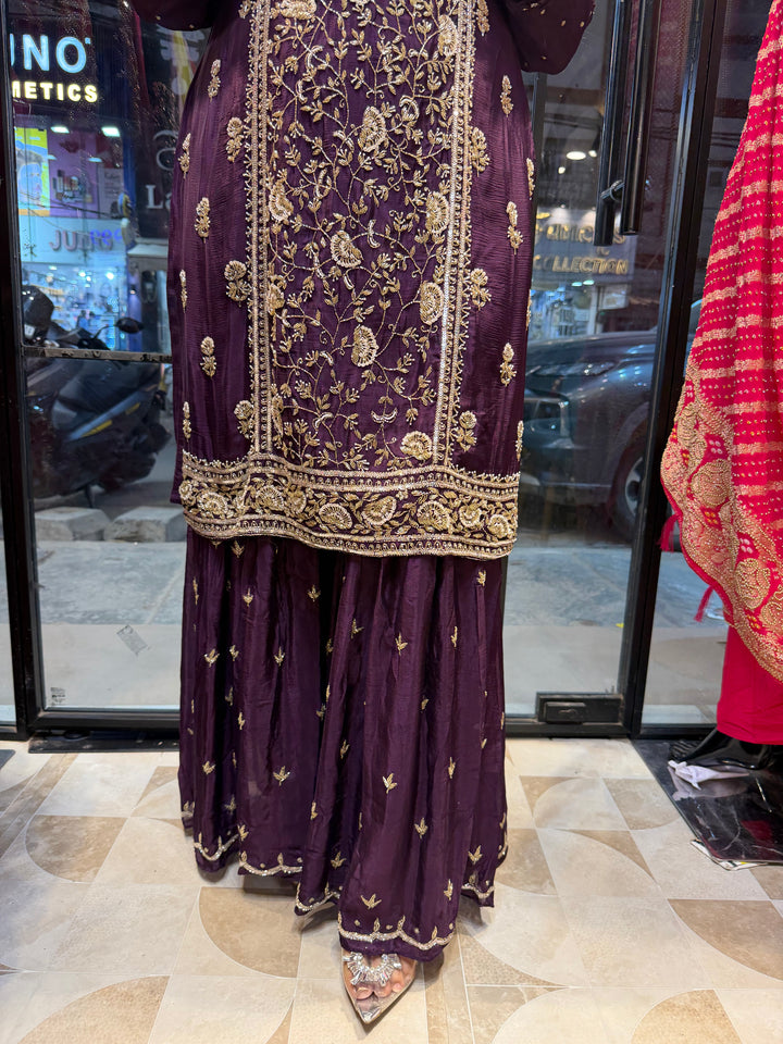Meher – Chinon Heavy Embellished Garara Set
