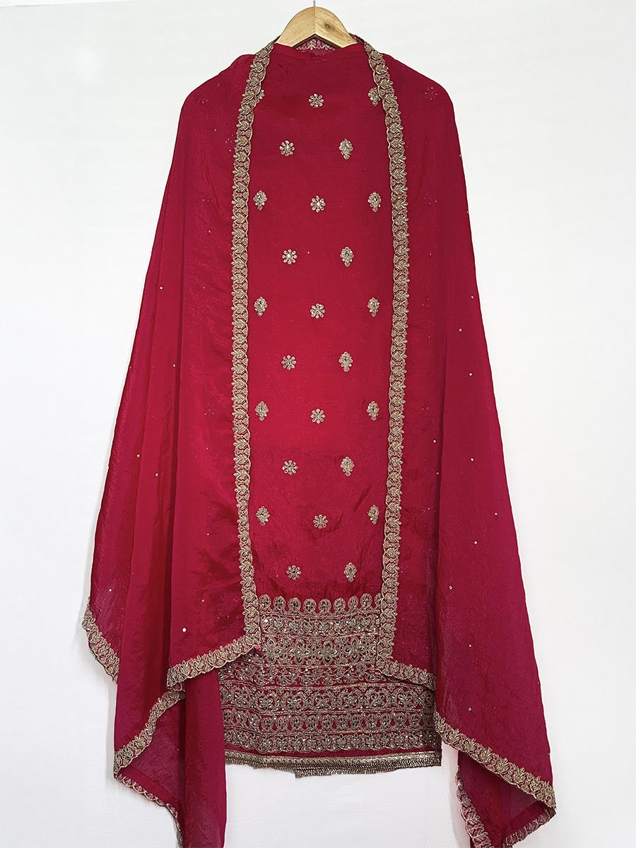 Afsana – Crrushed Tissue Dori Work Suit