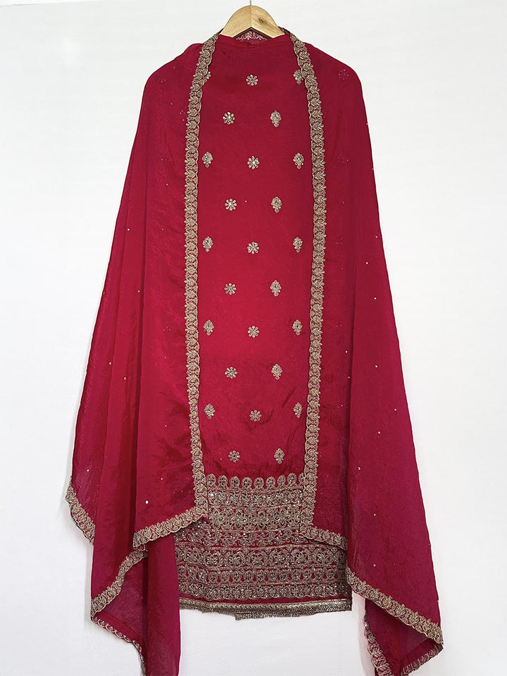 Afsana – Crrushed Tissue Dori Work Suit