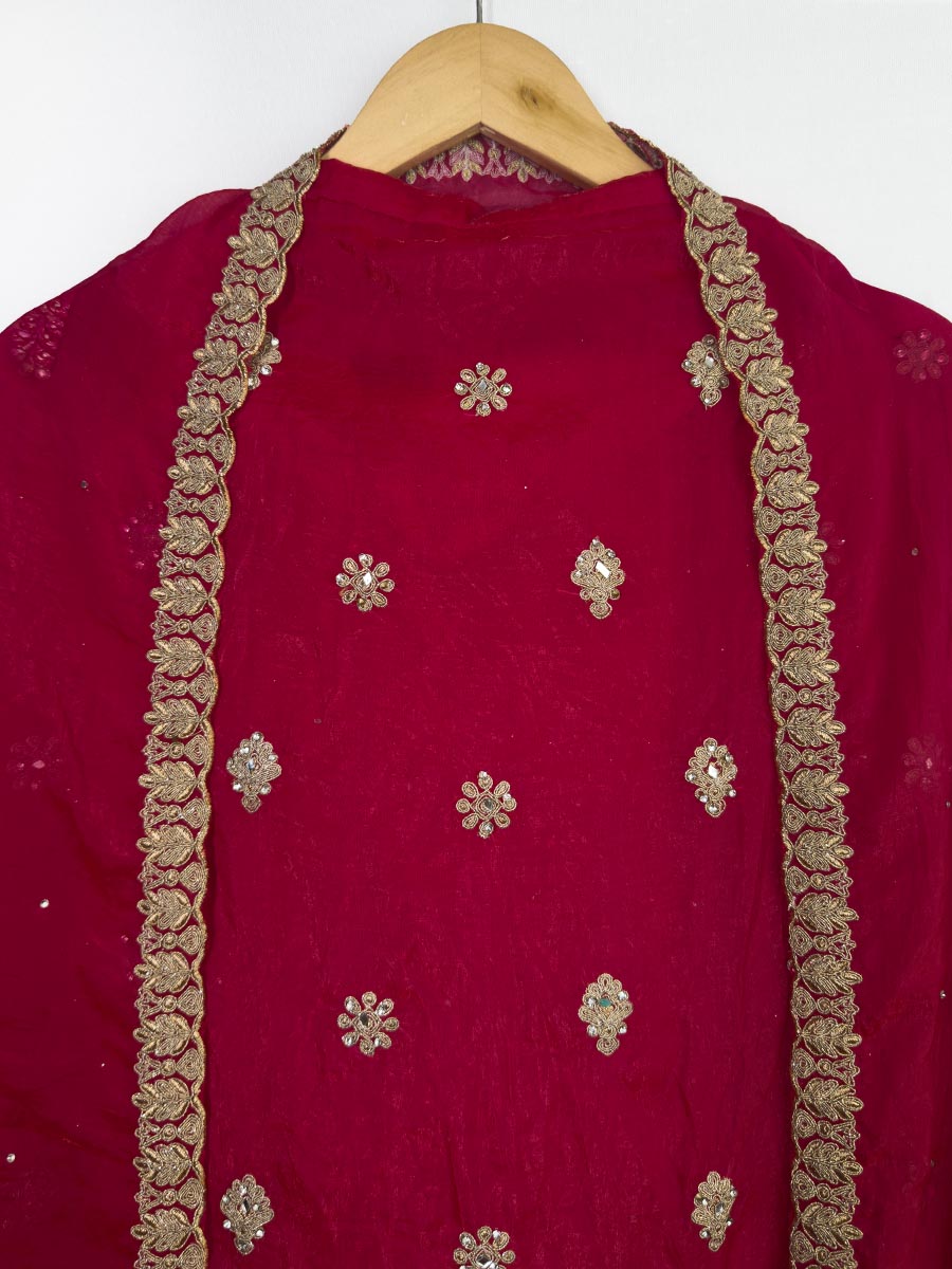 Afsana – Crrushed Tissue Dori Work Suit
