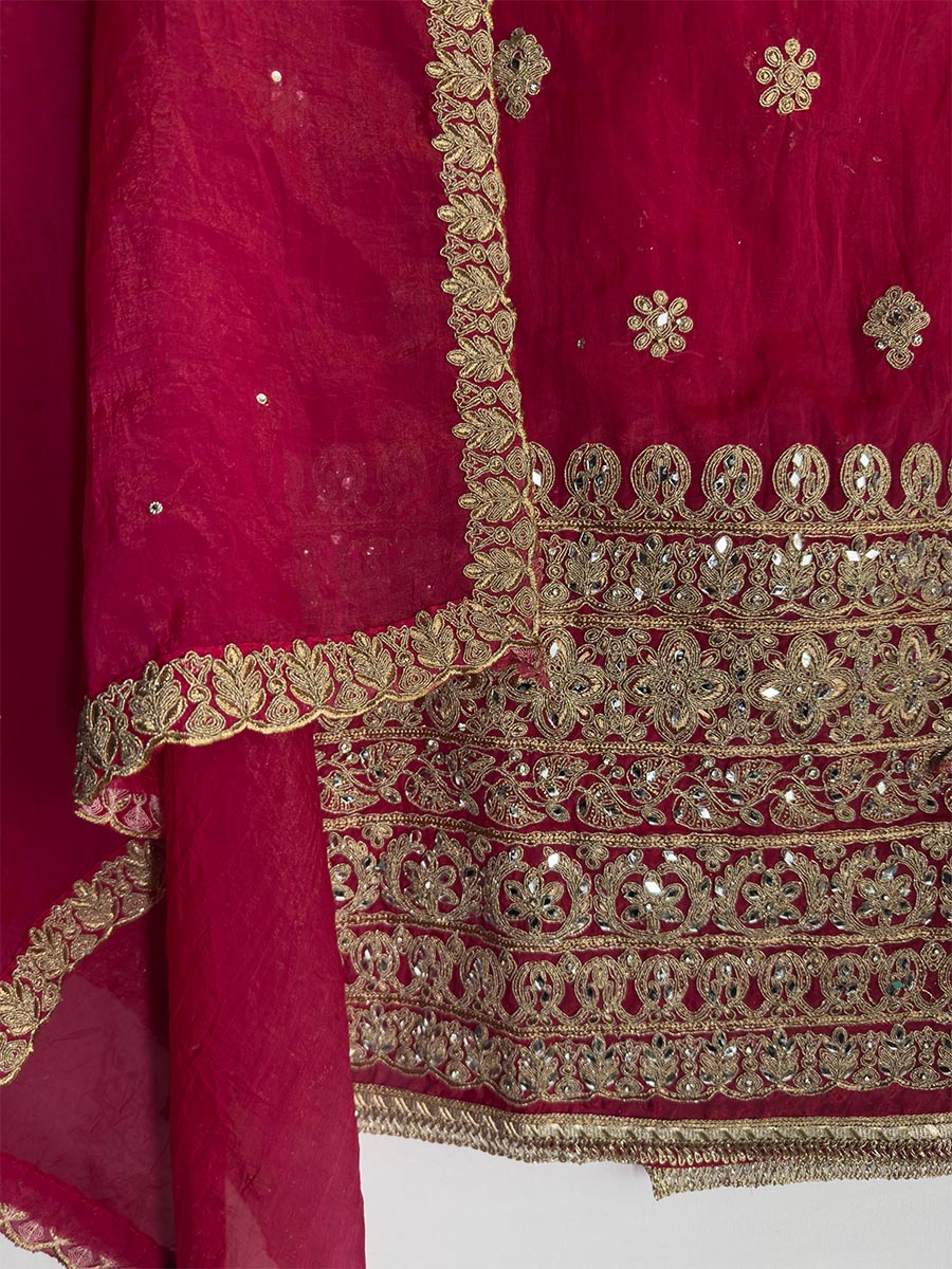Afsana – Crrushed Tissue Dori Work Suit