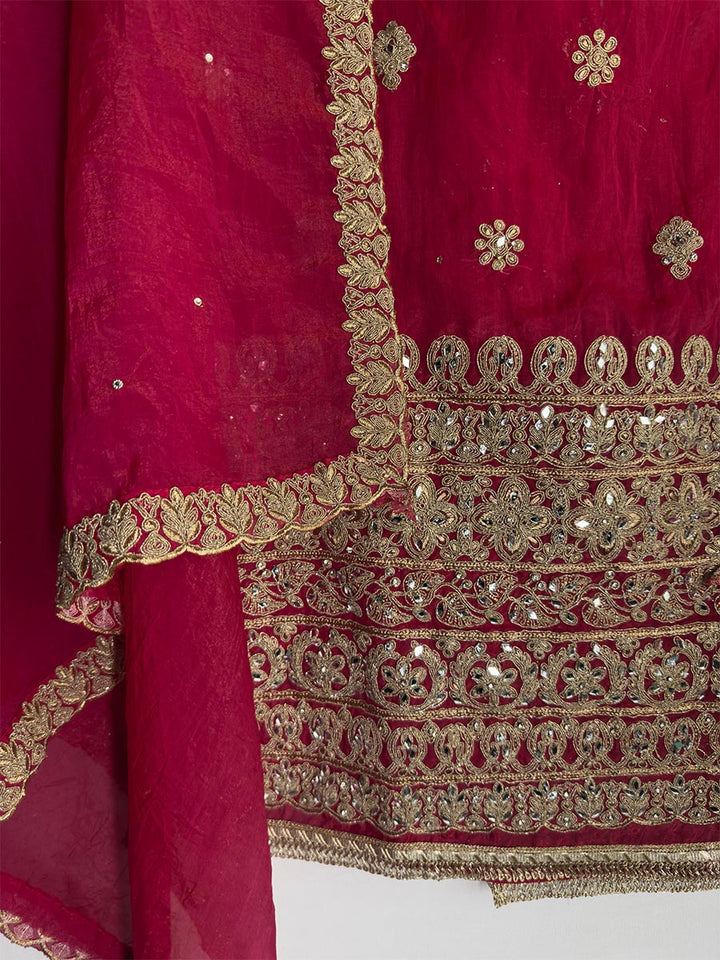 Afsana – Crrushed Tissue Dori Work Suit