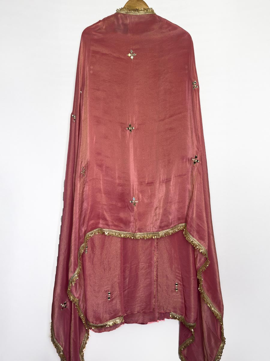 Gulnaz – Tissue Shimmer Mirror Suit