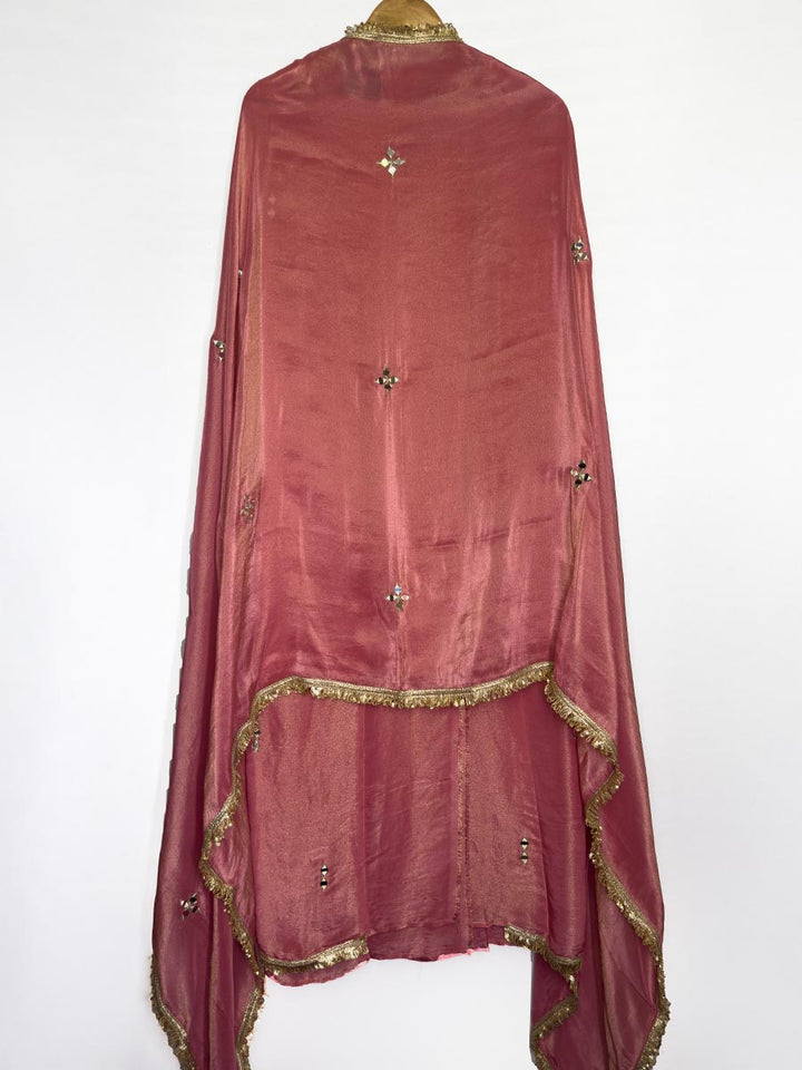 Gulnaz – Tissue Shimmer Mirror Suit
