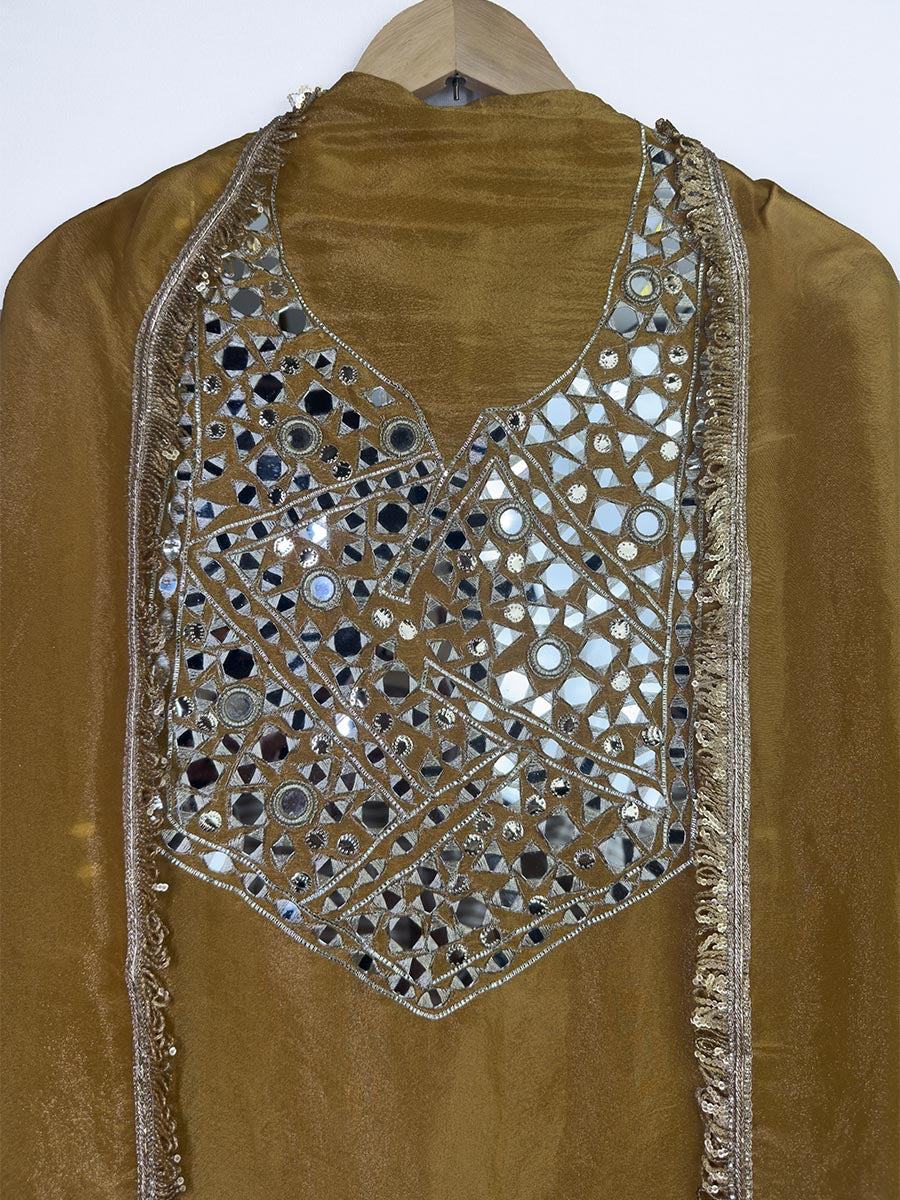 Ameera – Tissue Shimmer Mirror Suit
