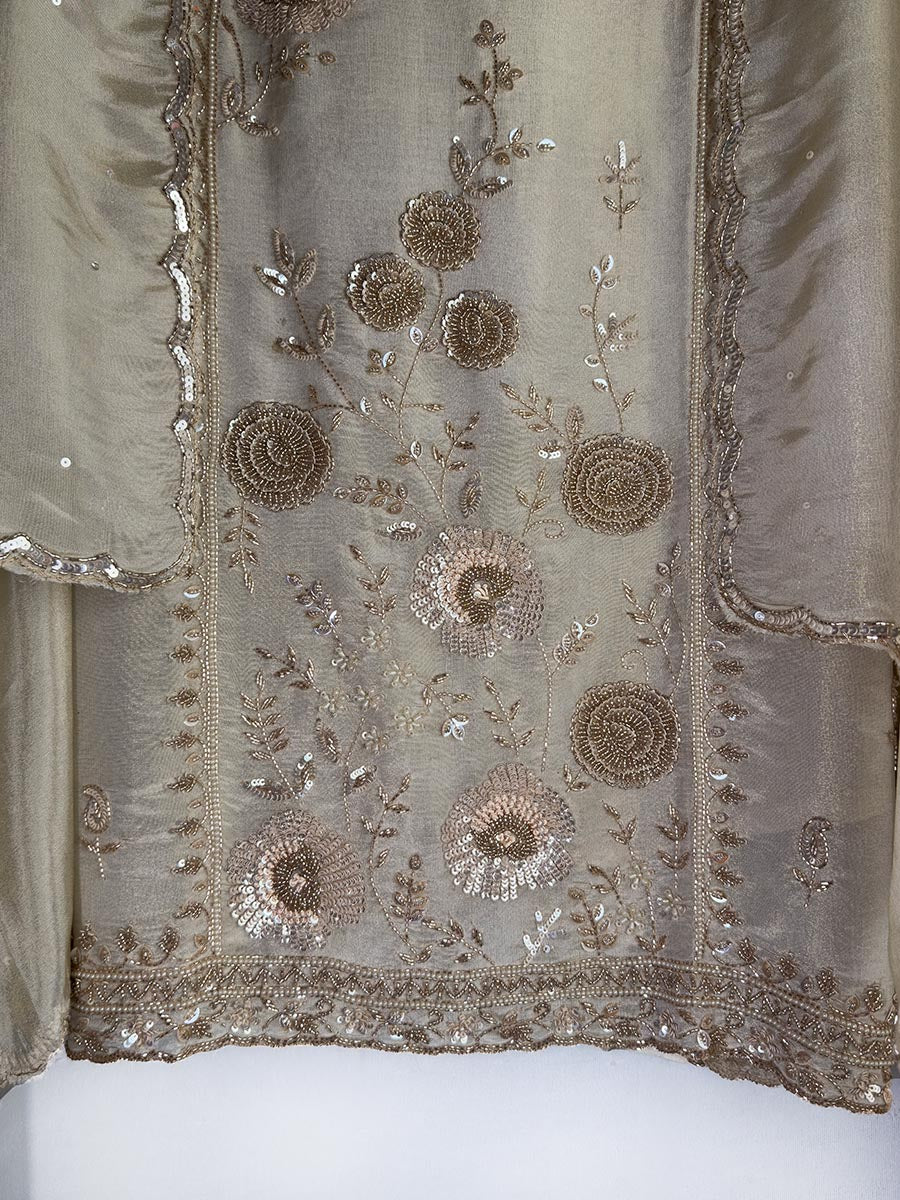 Noorjahaan – Handworked Tissue Suit