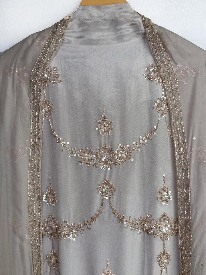 Handcrafted Silk Organza Suit
