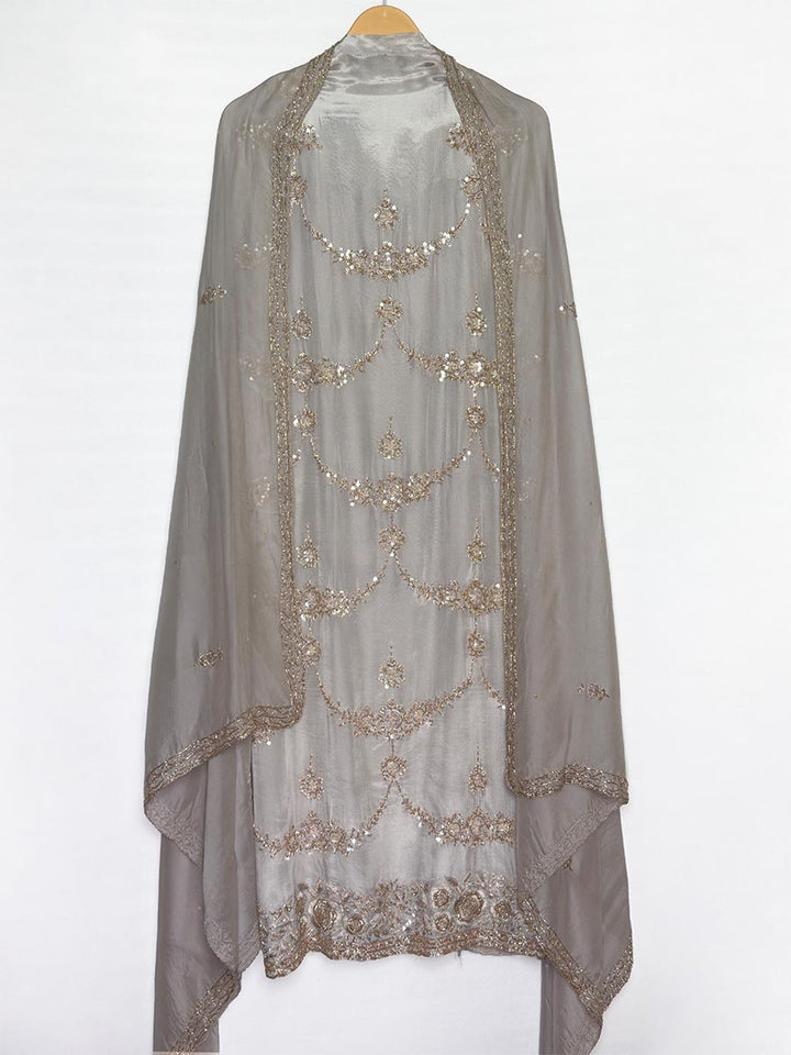 Handcrafted Silk Organza Suit