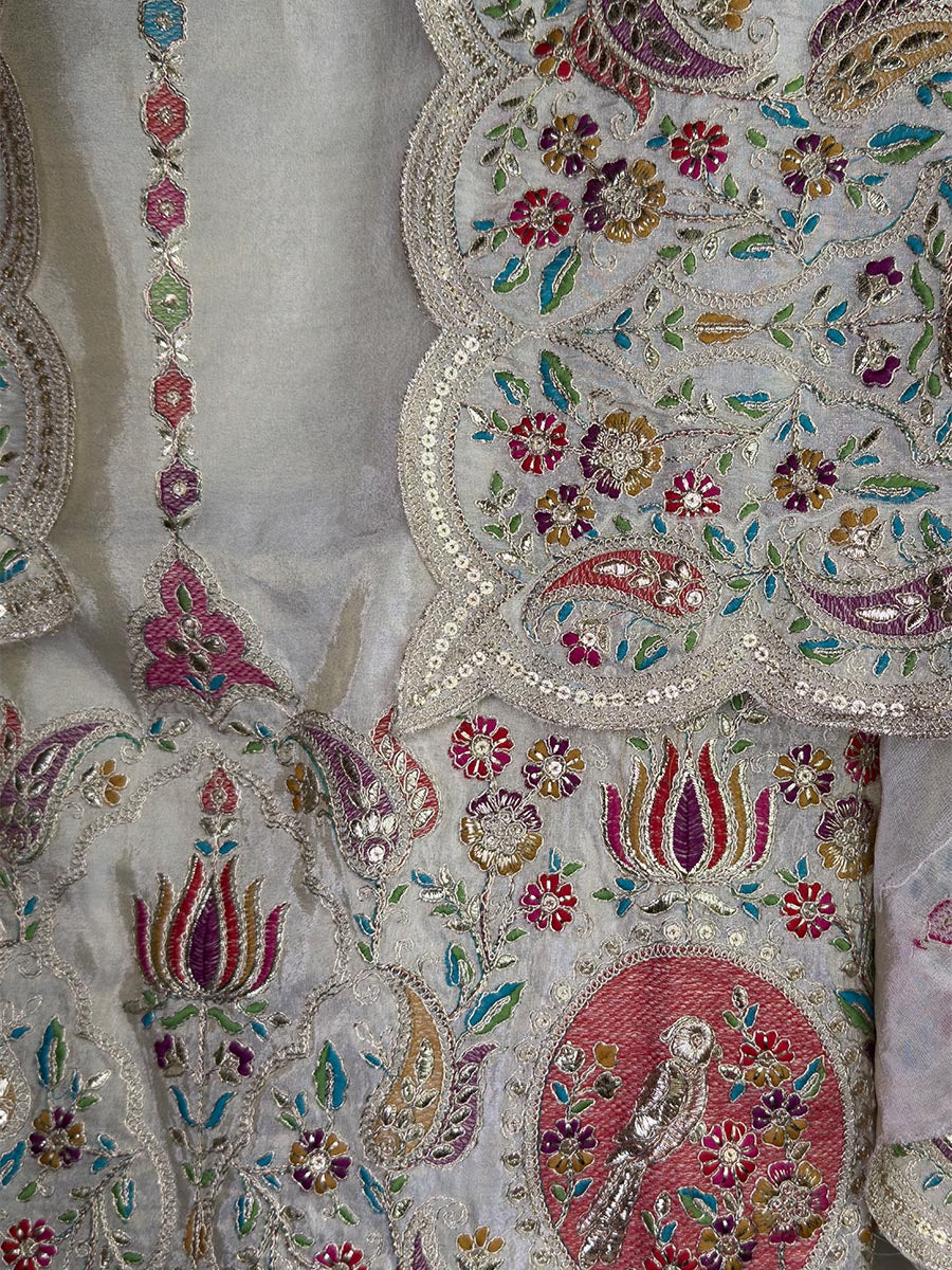 Ivory Radiance Tissue Shimmer Suit