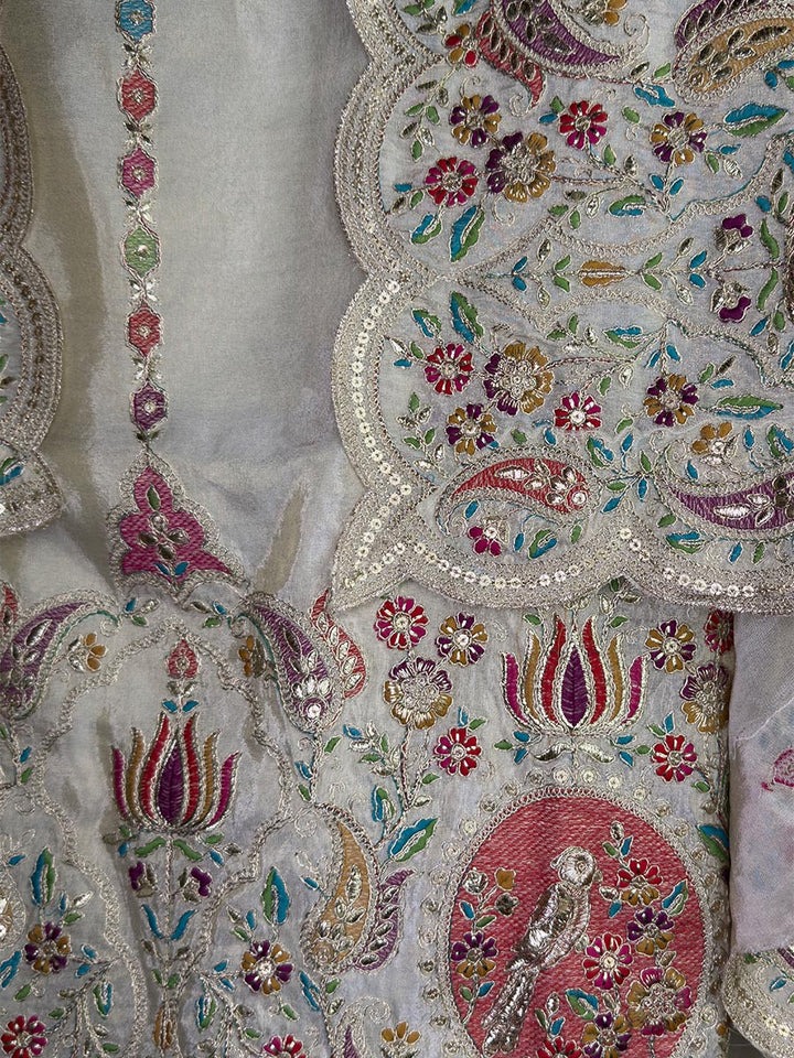 Ivory Radiance Tissue Shimmer Suit