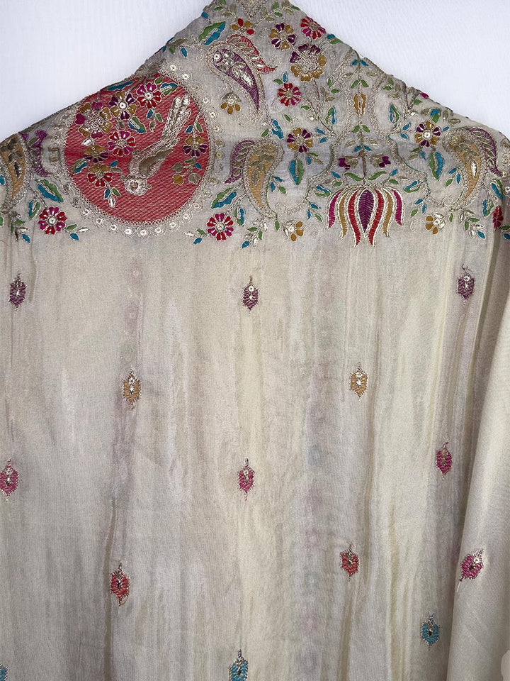 Ivory Radiance Tissue Shimmer Suit
