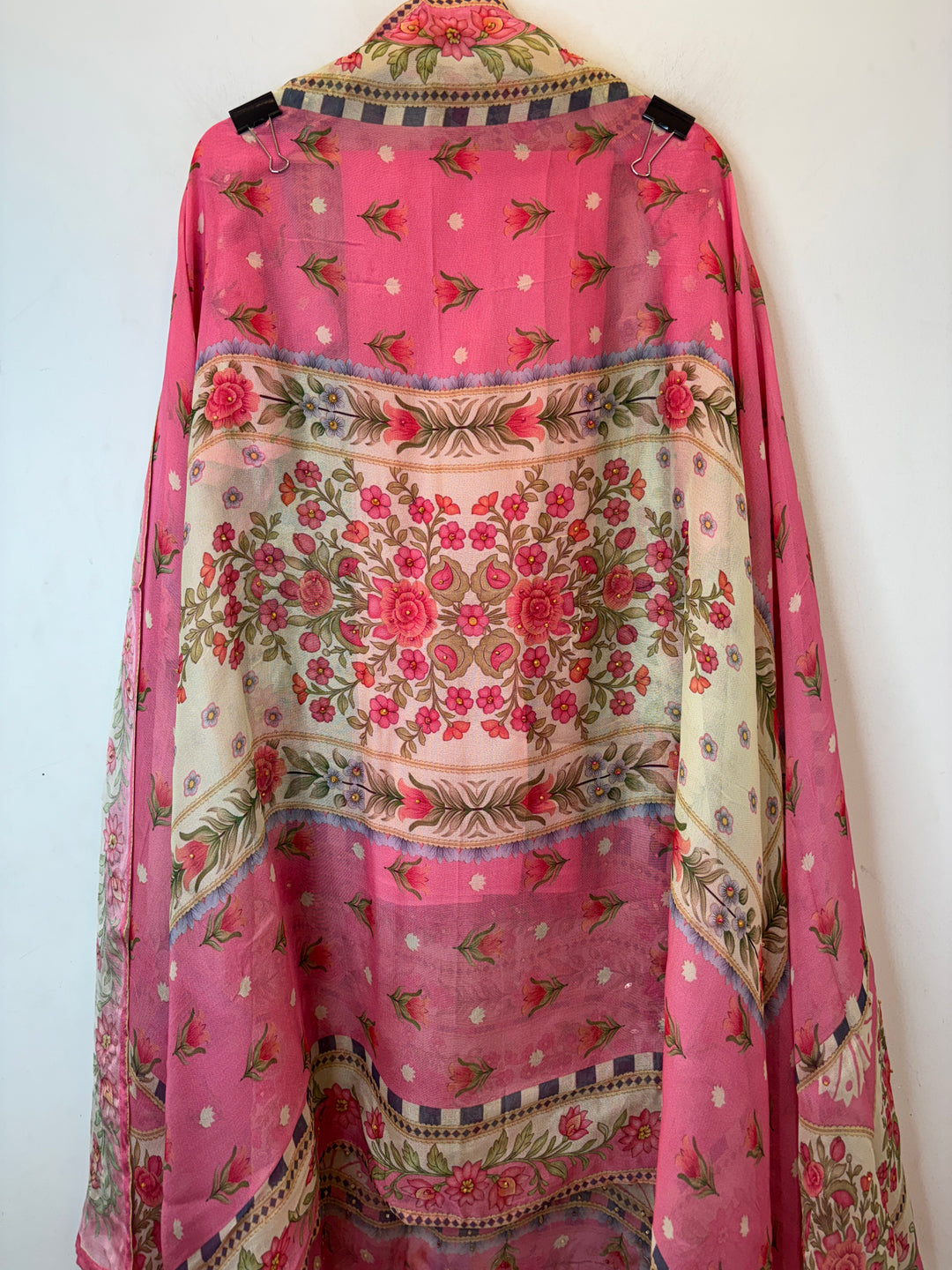 Zerina – Pink Burberry Mul Pearl Patch Suit