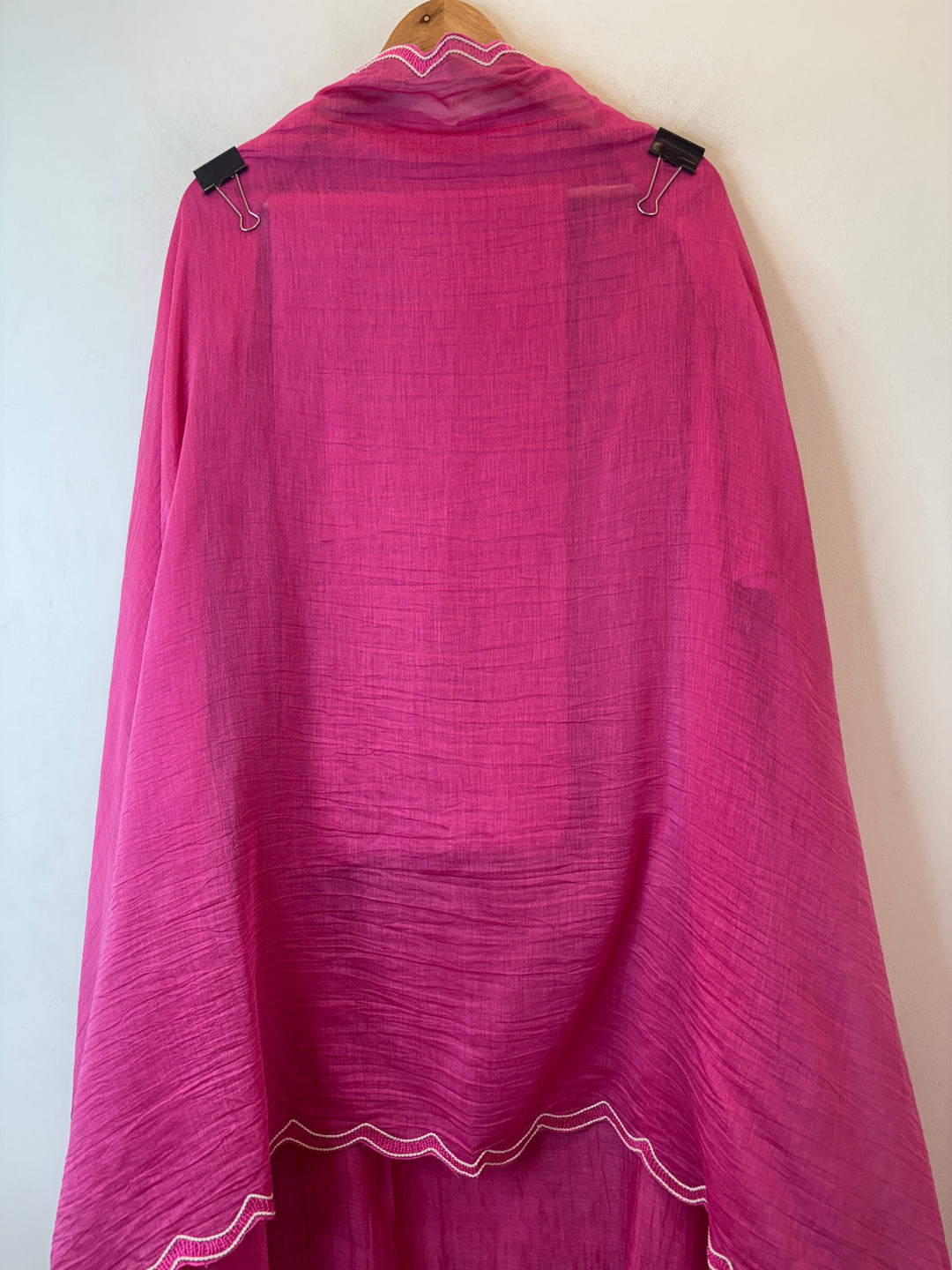 Floraya – Pink Mul Cotton Dori Flower Suit