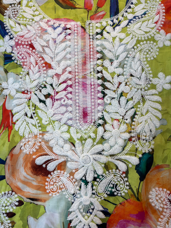 Chikra – Cotton Chikankari Suit