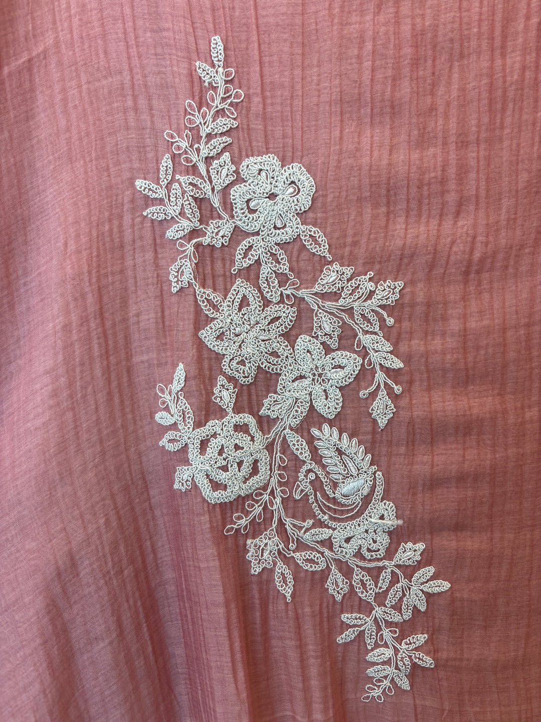 Zarika – Pink Mul Cotton Dori Embroidered Suit