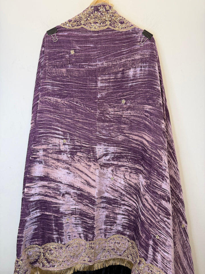 Aainah – Velvet Glow Mirror Work Ensemble